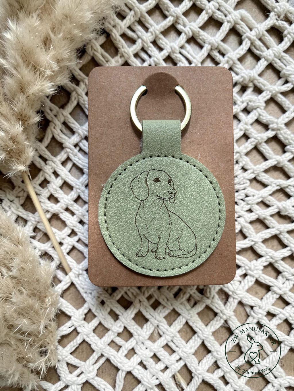 Schlüsselanhänger personalisiert - Hund