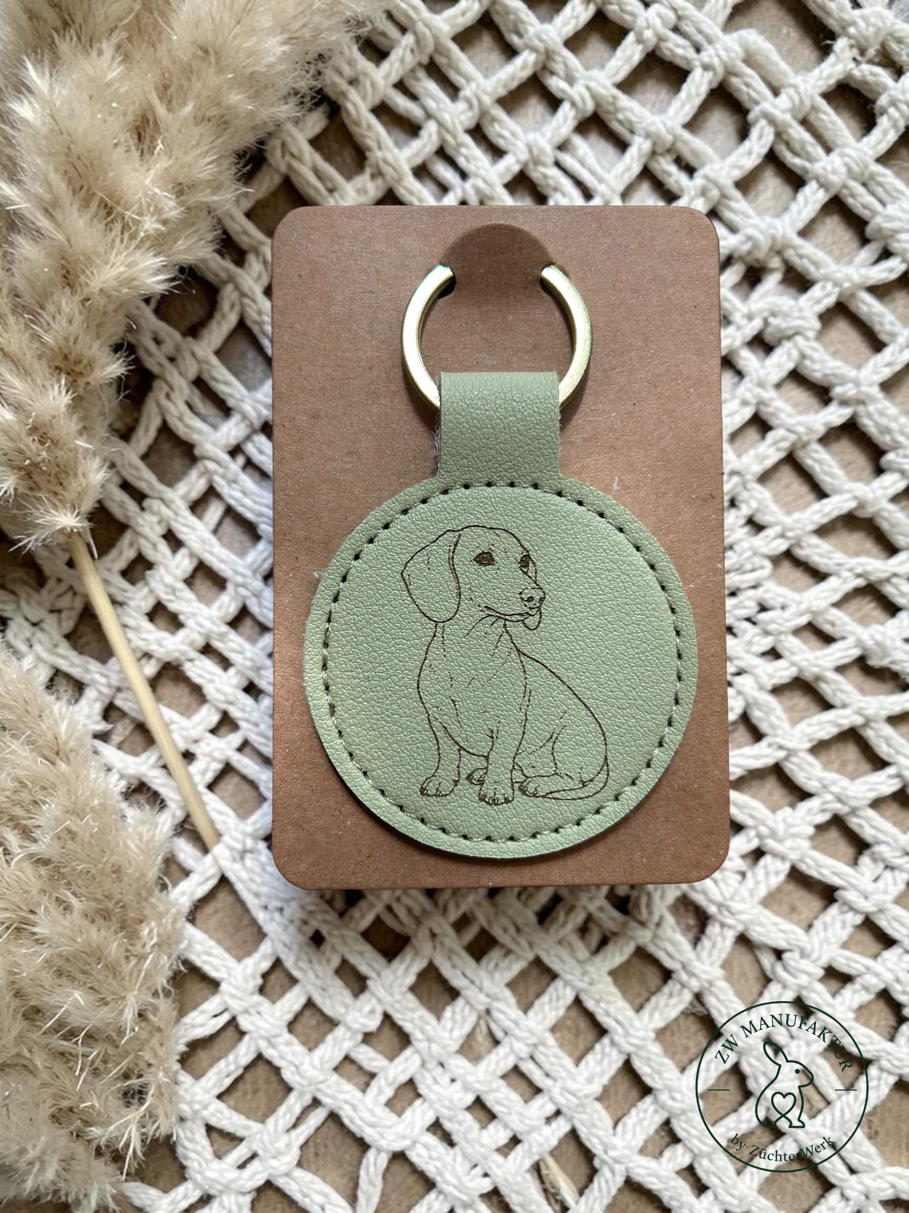 Schlüsselanhänger personalisiert - Hund