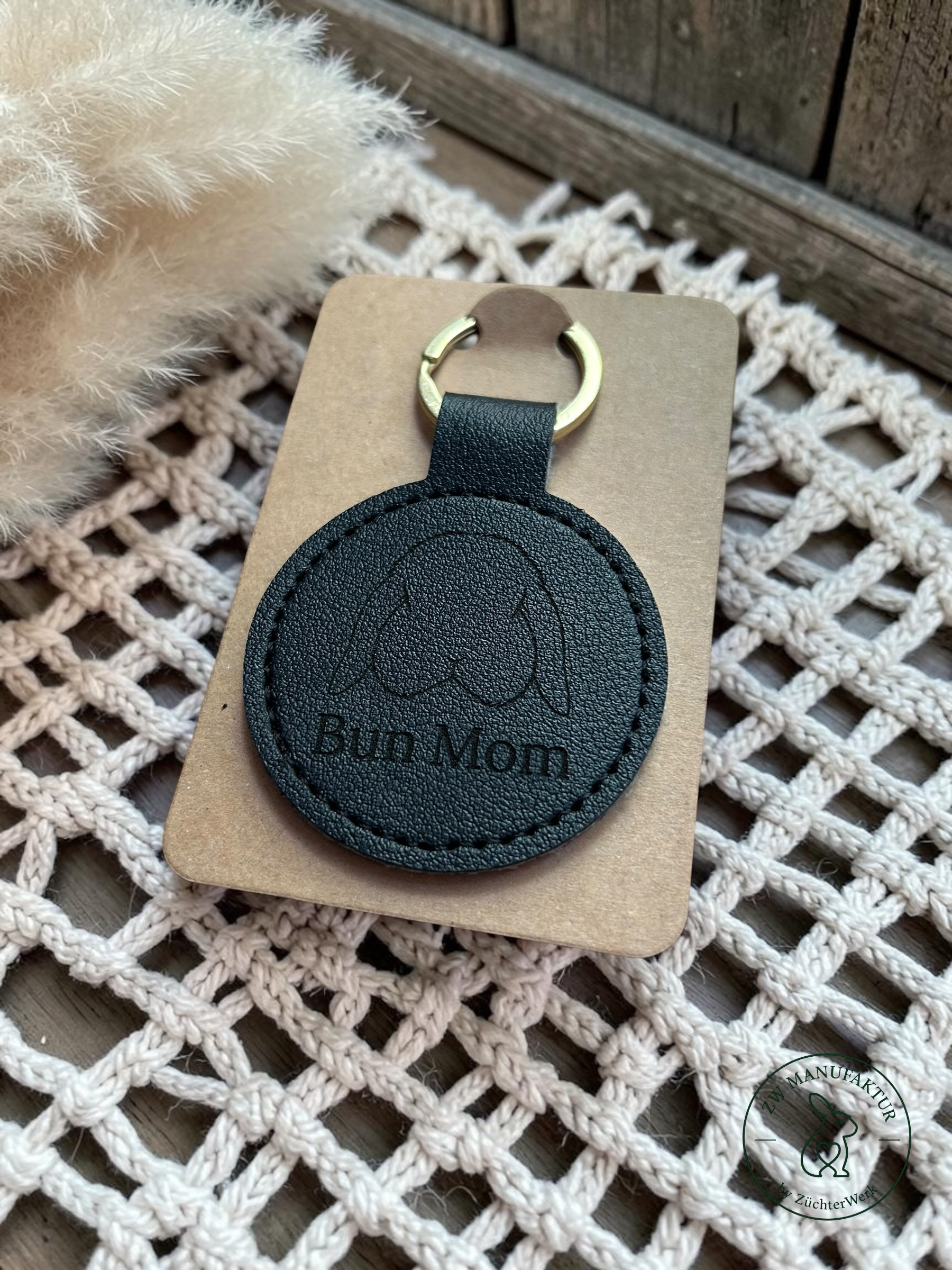 Züchter Set - Schlüsselanhänger personalisiert Kaninchen