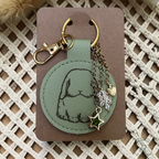 Schlüsselanhänger personalisiert - Kaninchen - Charm
