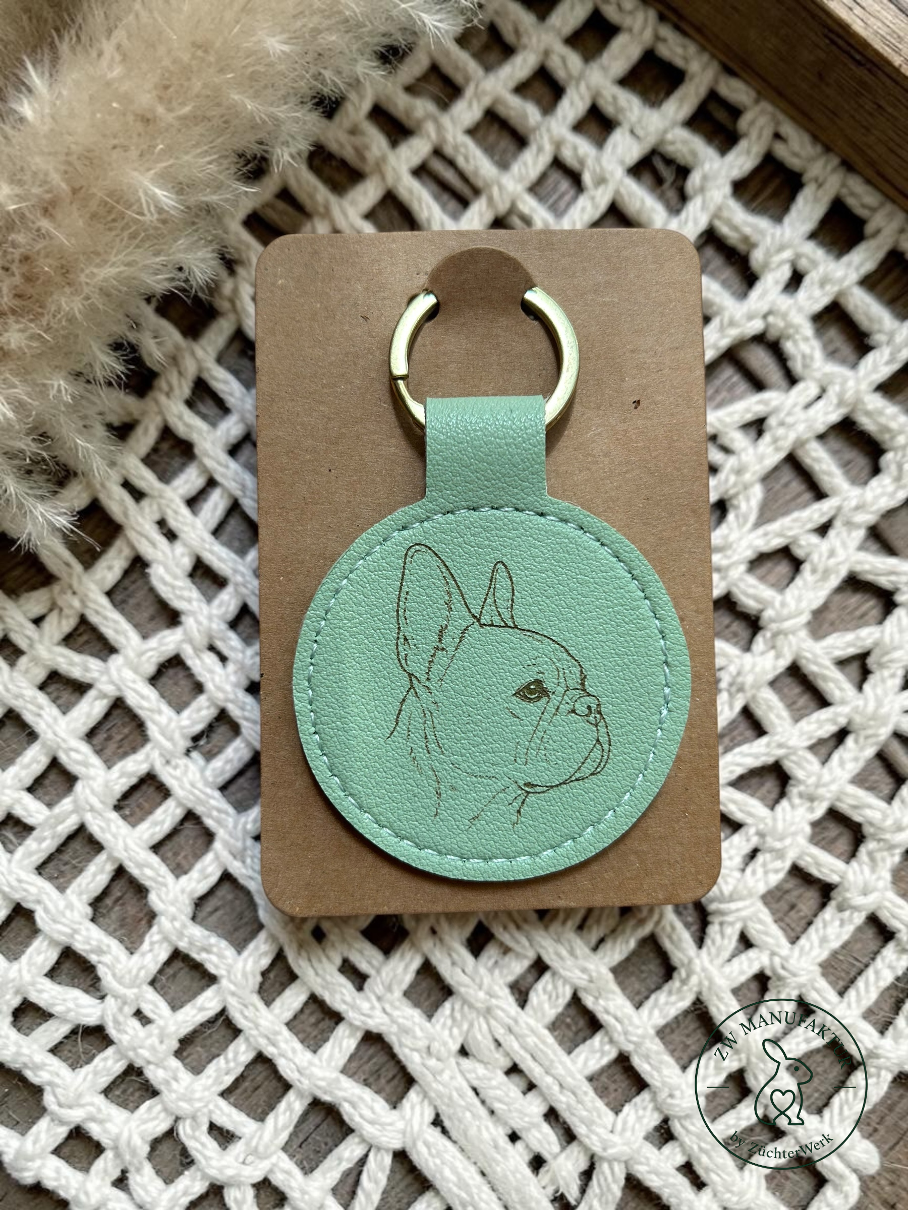 Schlüsselanhänger personalisiert - Hund