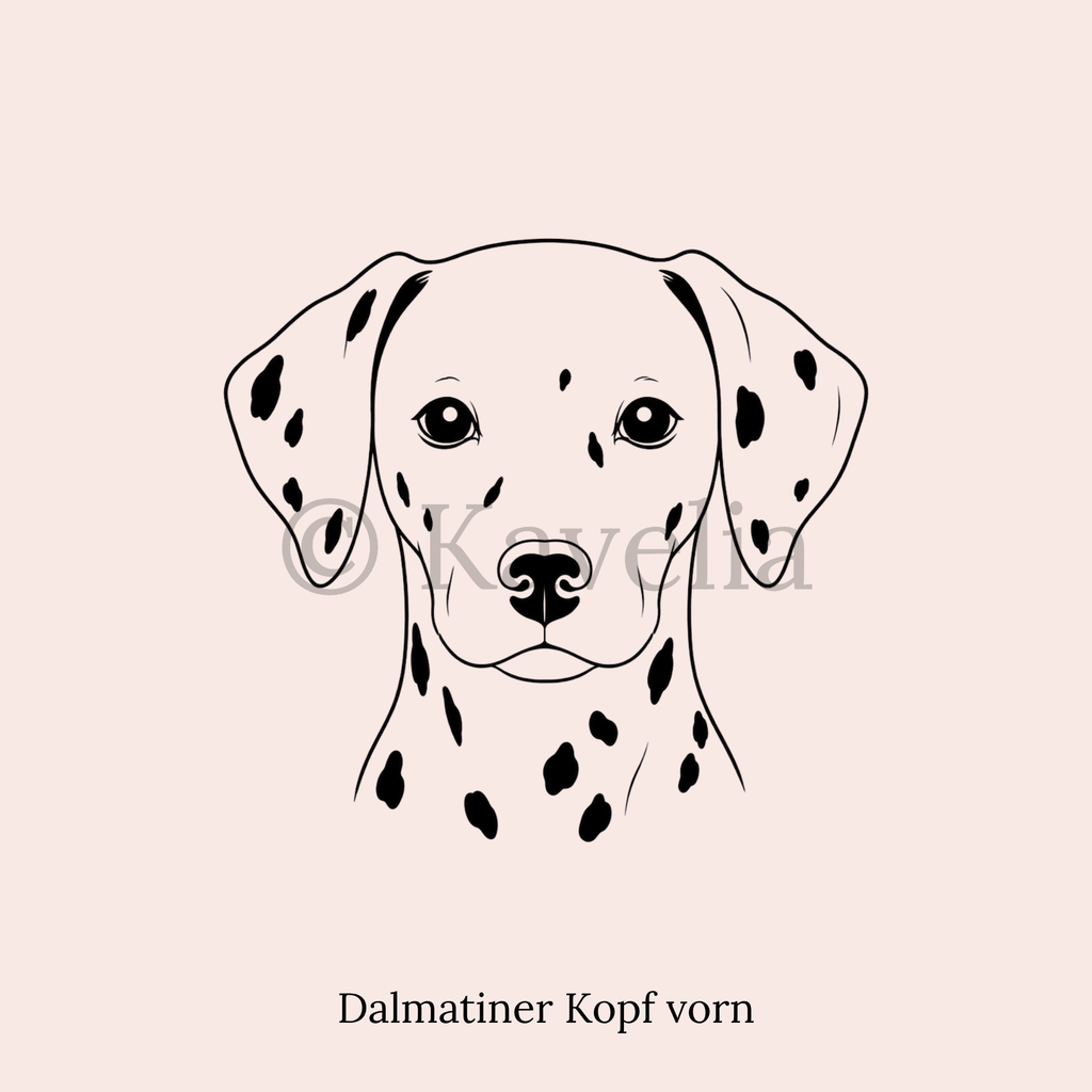 Dalmatiner - Schlüsselanhänger personalisiert