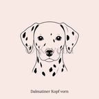 Dalmatiner - Schlüsselanhänger personalisiert