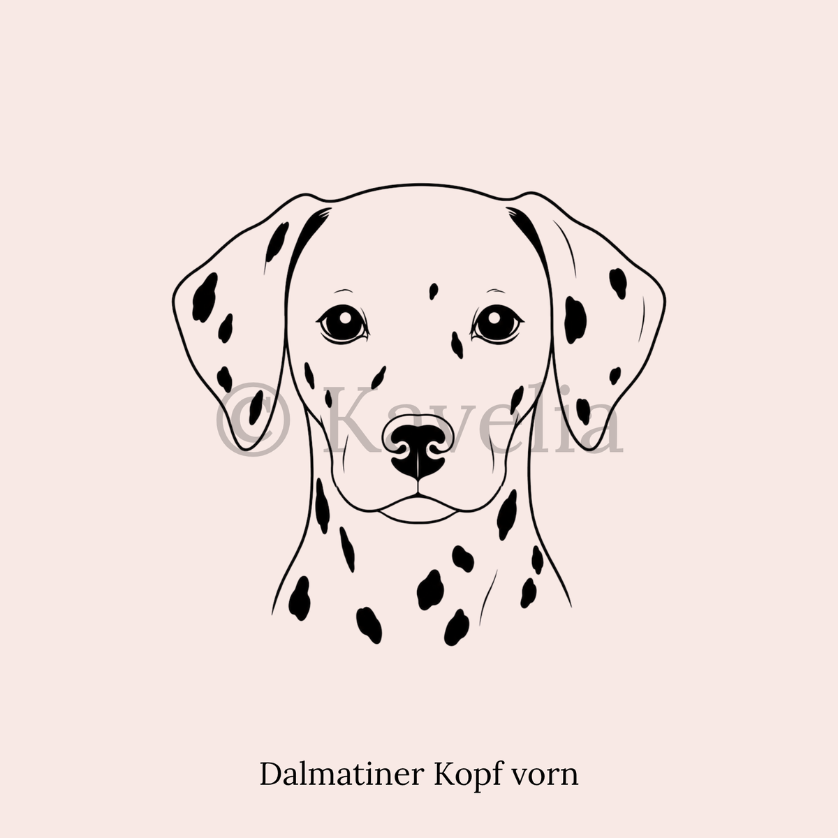 Dalmatiner - Schlüsselanhänger personalisiert