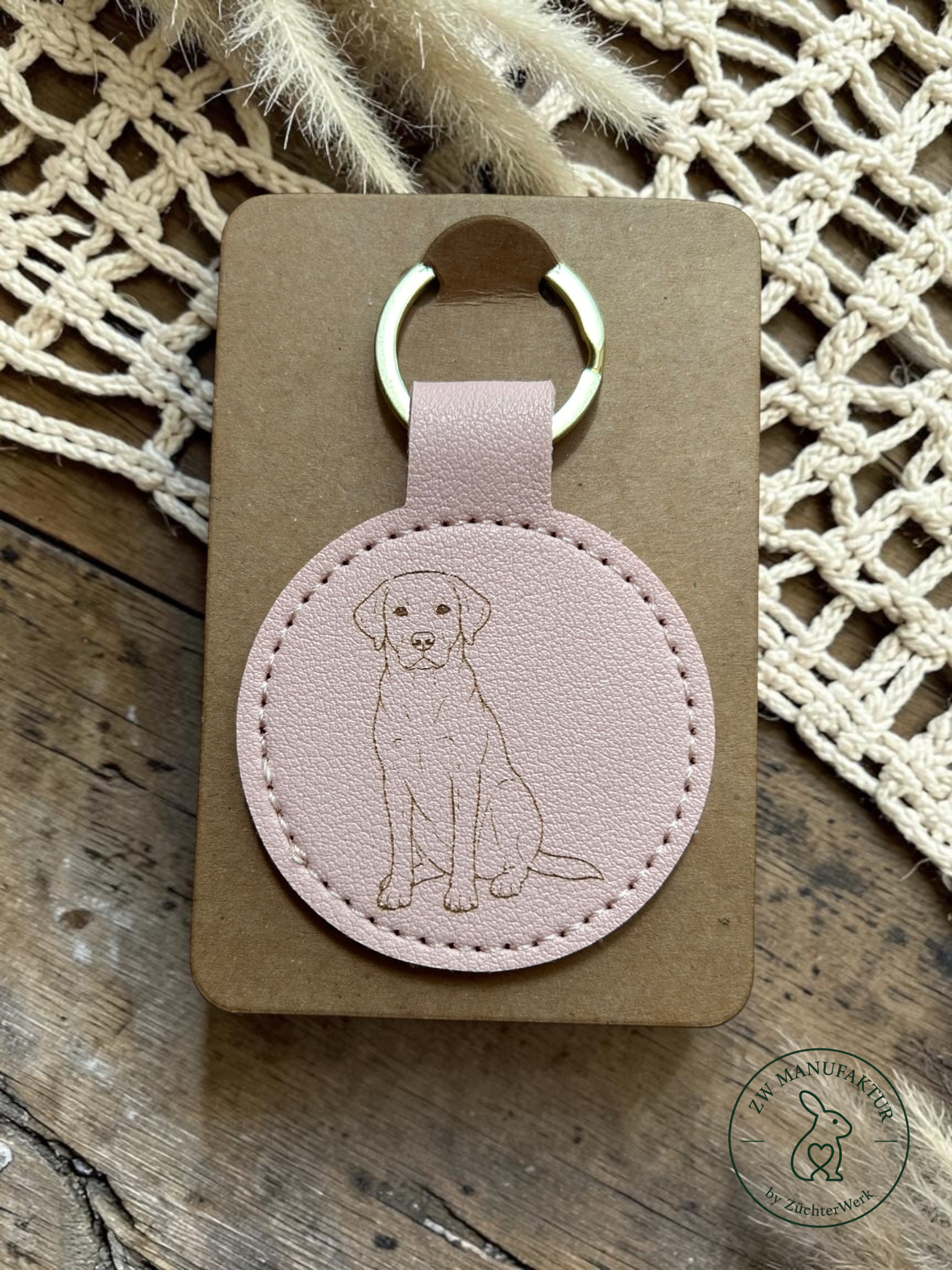 Schlüsselanhänger personalisiert - Hund