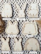 Schlüsselanhänger personalisiert - Kaninchen