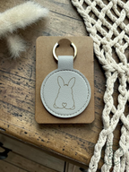 Schlüsselanhänger personalisiert - Kaninchen