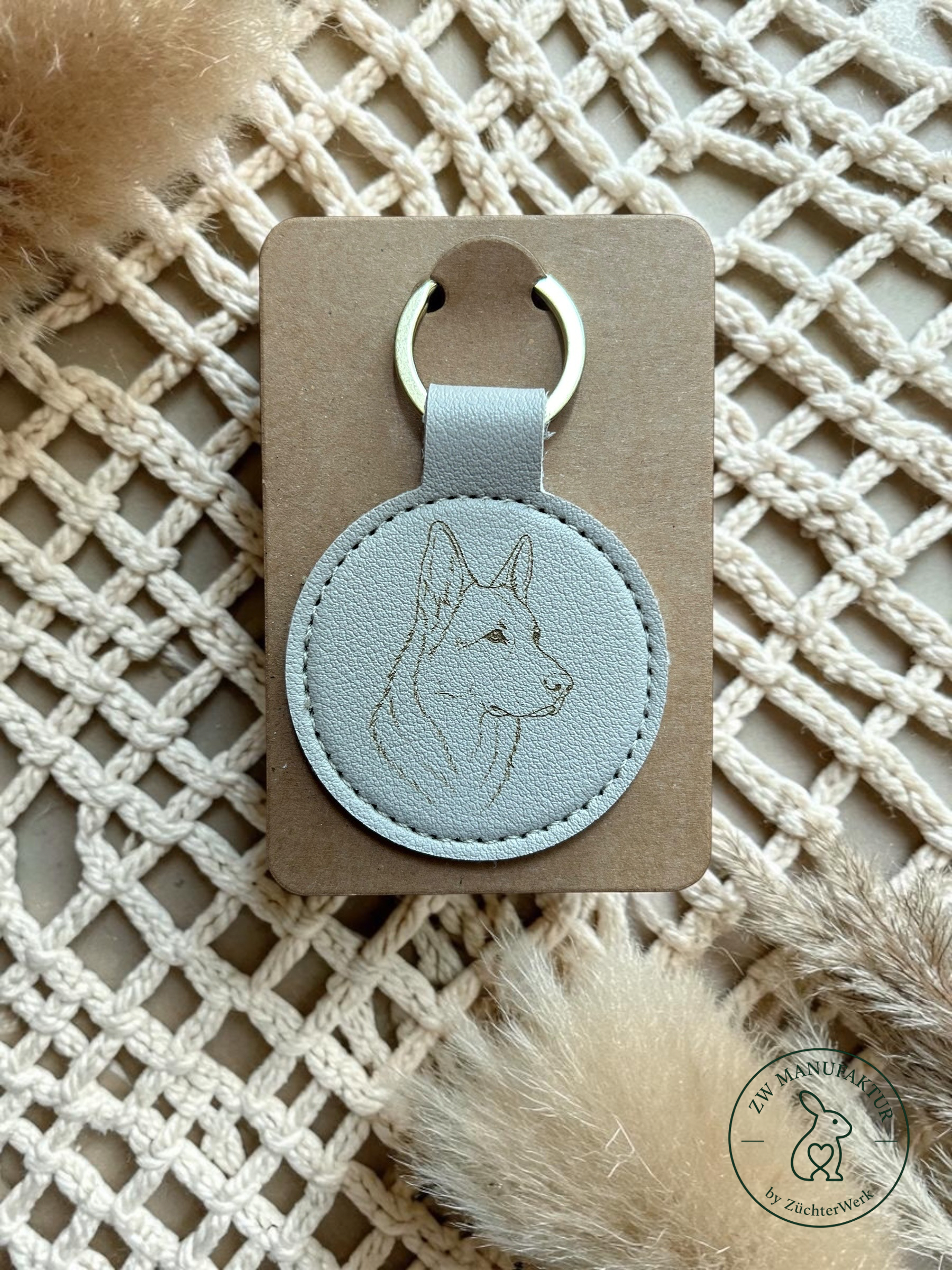Schlüsselanhänger personalisiert - Hund