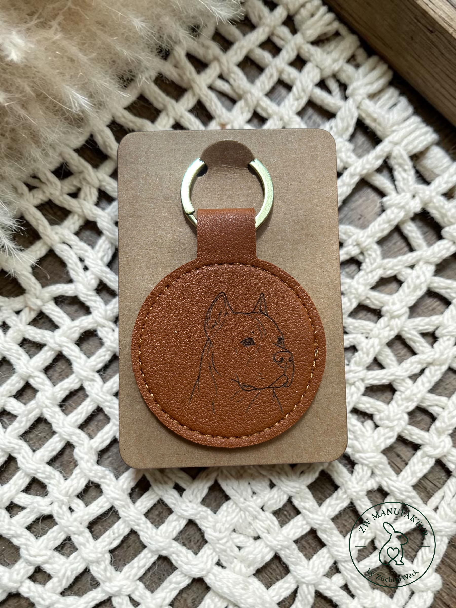 Schlüsselanhänger personalisiert - Hund