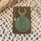 Schlüsselanhänger personalisiert - Kaninchen - Charm