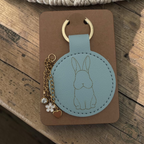 Schlüsselanhänger personalisiert - Kaninchen - Charm