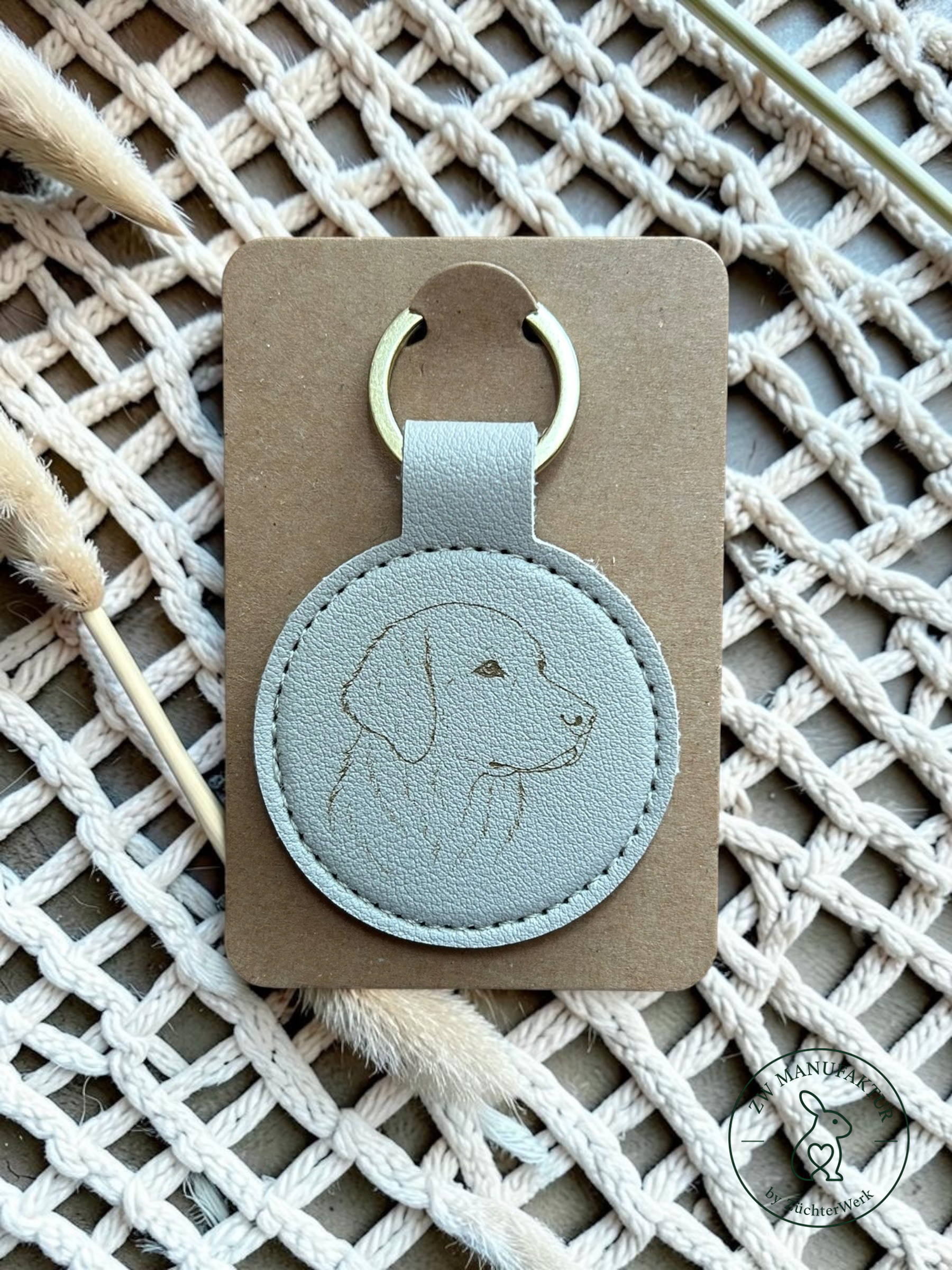 Schlüsselanhänger personalisiert - Hund