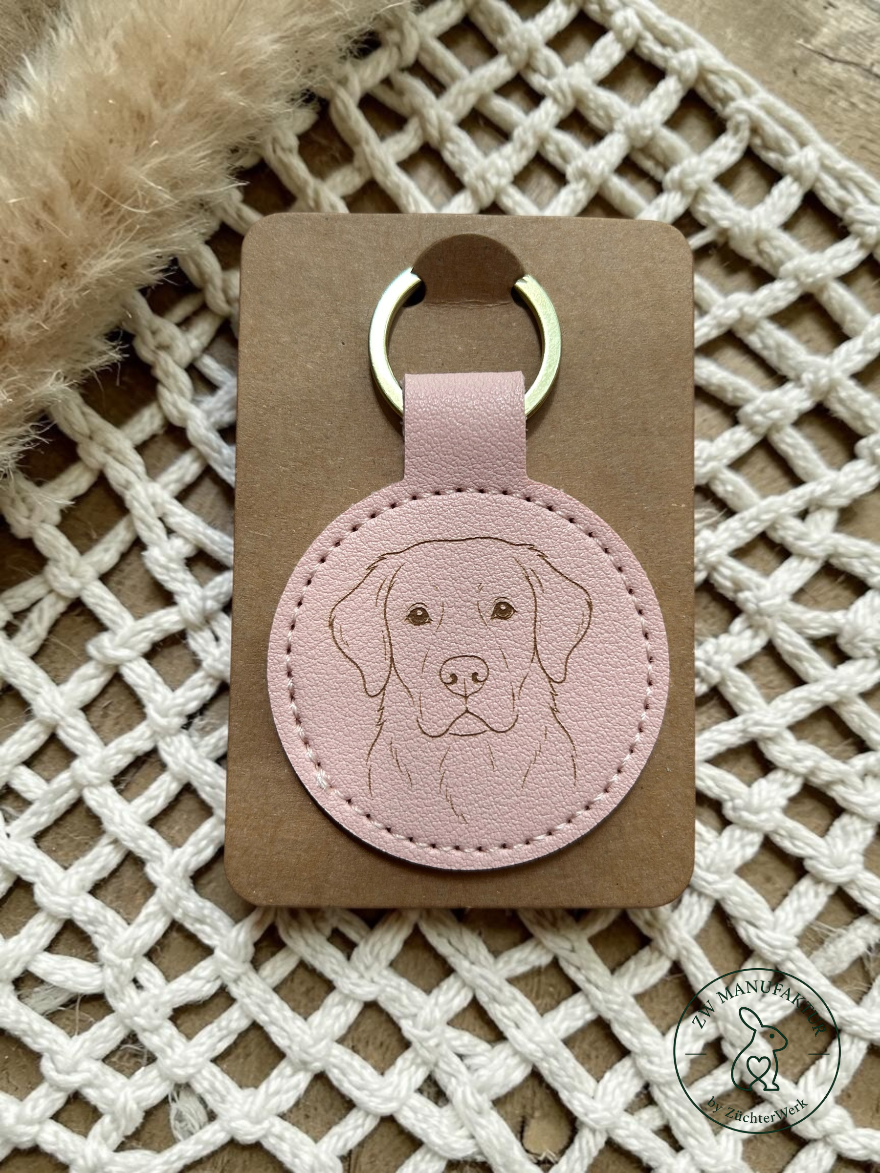 Schlüsselanhänger personalisiert - Hund
