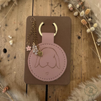 Schlüsselanhänger personalisiert - Kaninchen - Charm