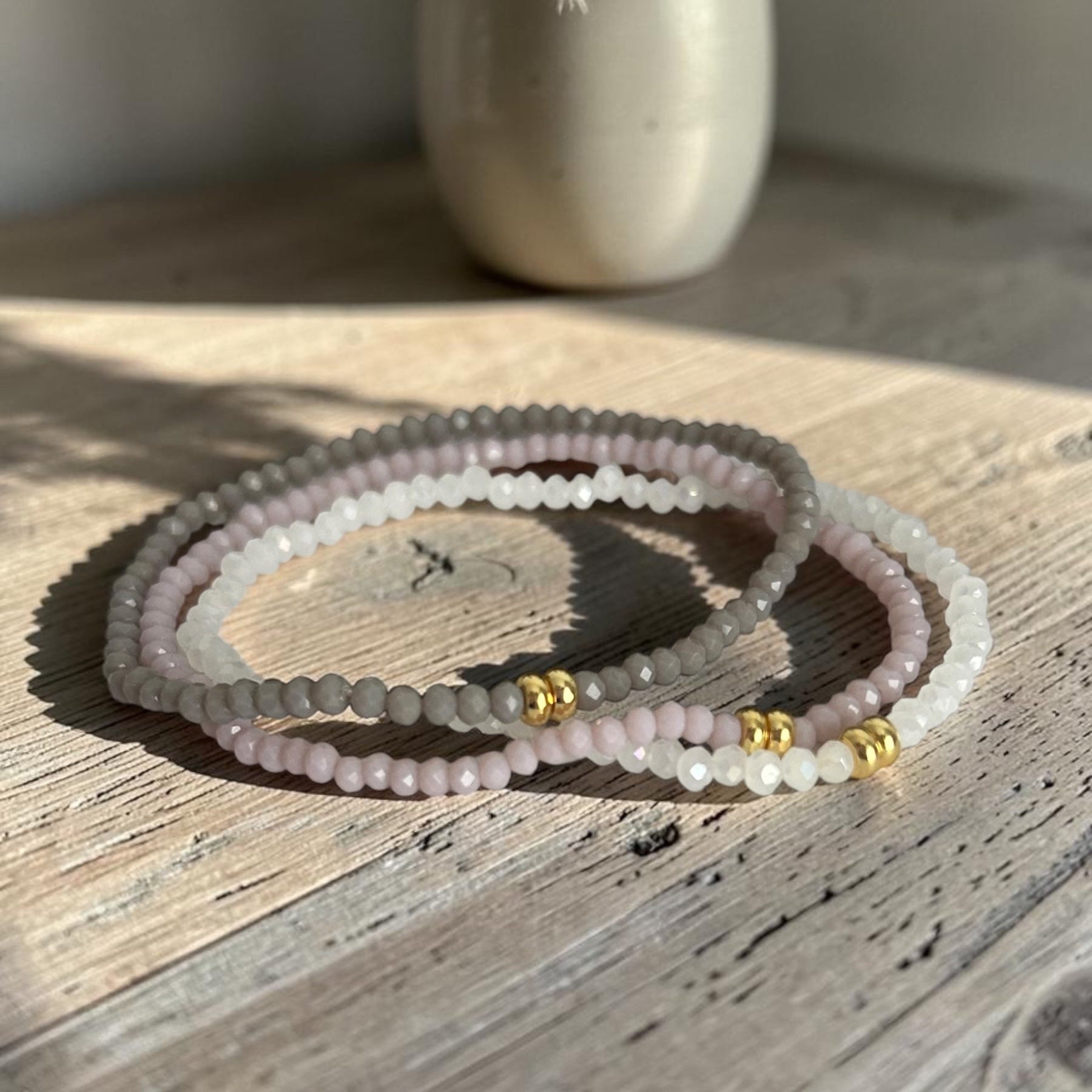 Glasperlen Armband personalisiert