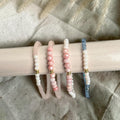 Glasperlen Armband Mix - Einzelstücke - personalisiert