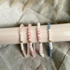 Glasperlen Armband Mix - Einzelstücke - personalisiert