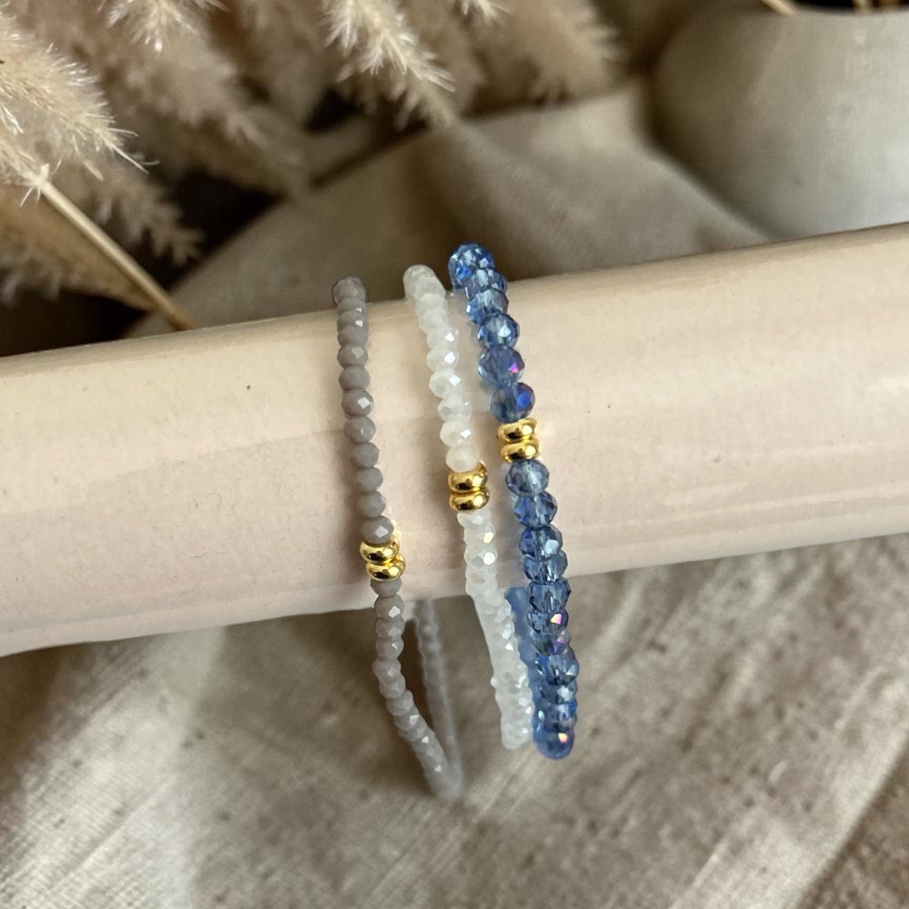 Silver Sky | 3er Armbandset