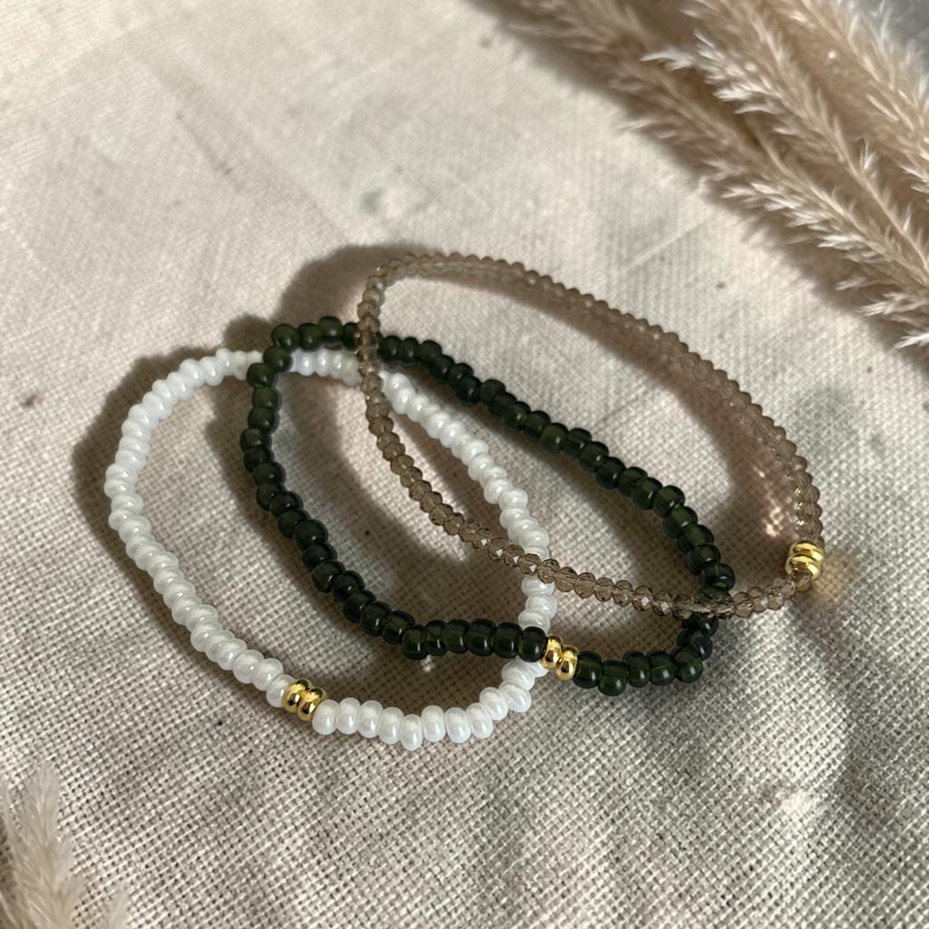 Green Tea | 3er Armbandset