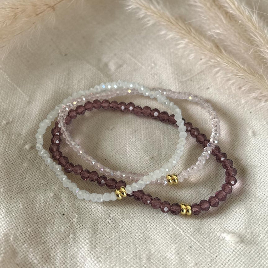Very Berry | 3er Armbandset