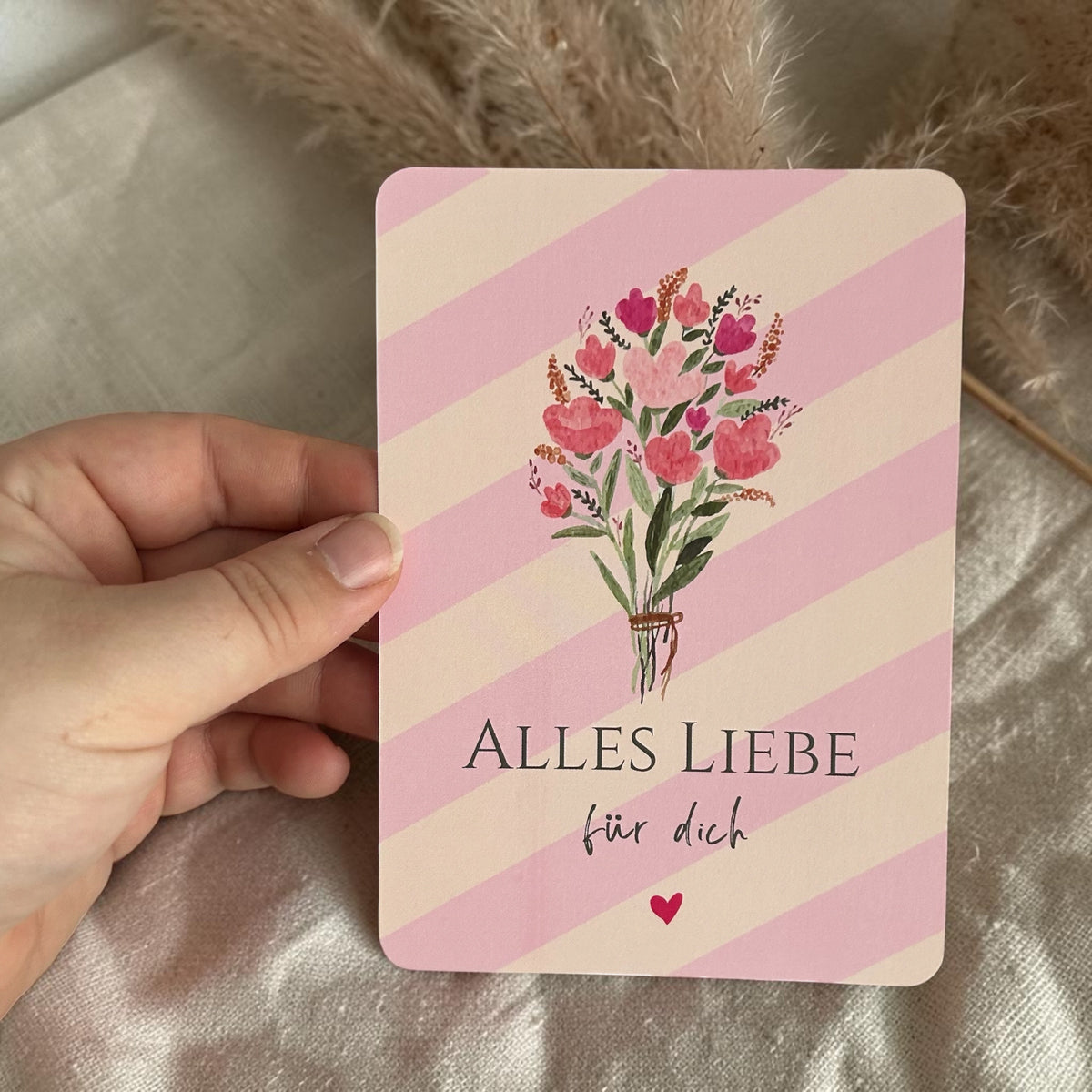 Postkarte „Alles Liebe für dich“