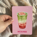 Postkarte „Matcha“