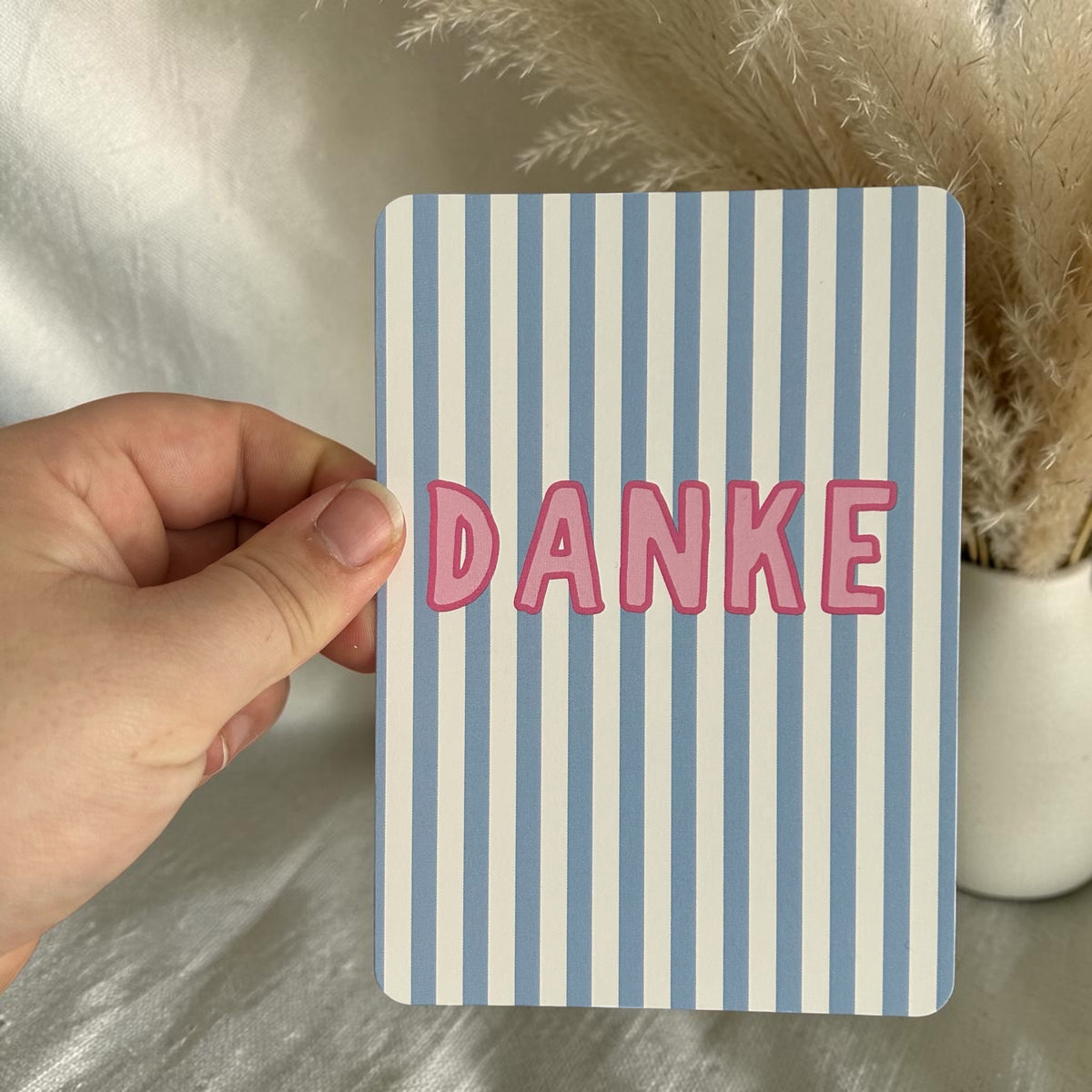 Postkarte „Danke“