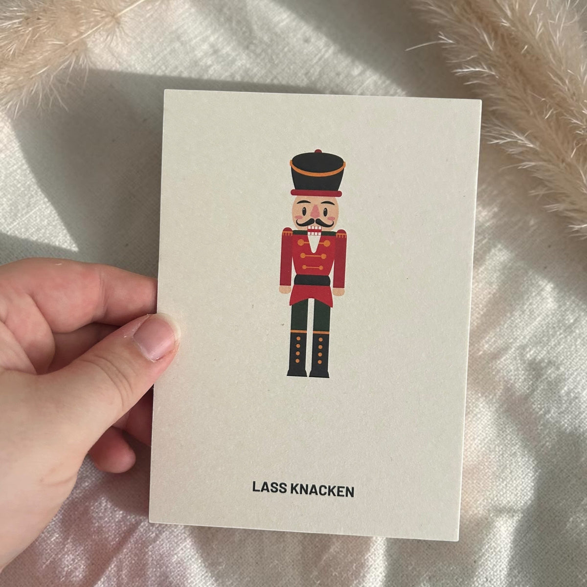 Postkarte - LASS KNACKEN
