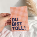 Postkarte - DU BIST TOLL