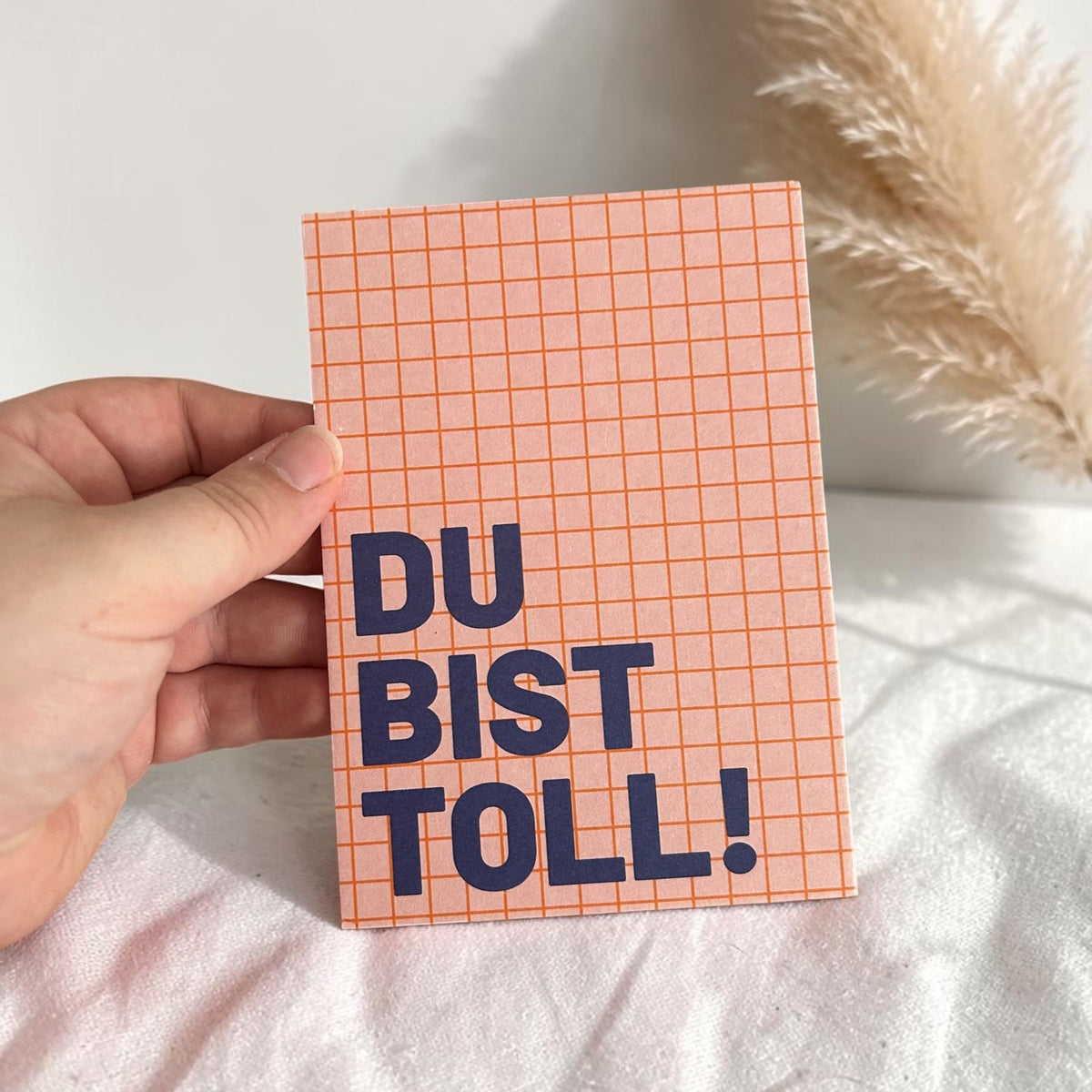 Postkarte - DU BIST TOLL