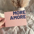 Postkarte - MORE AMORE