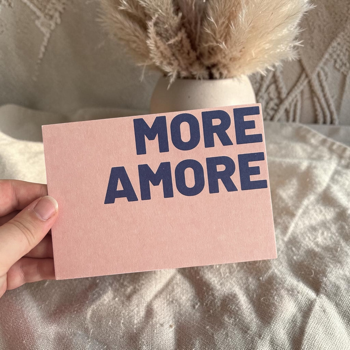 Postkarte - MORE AMORE