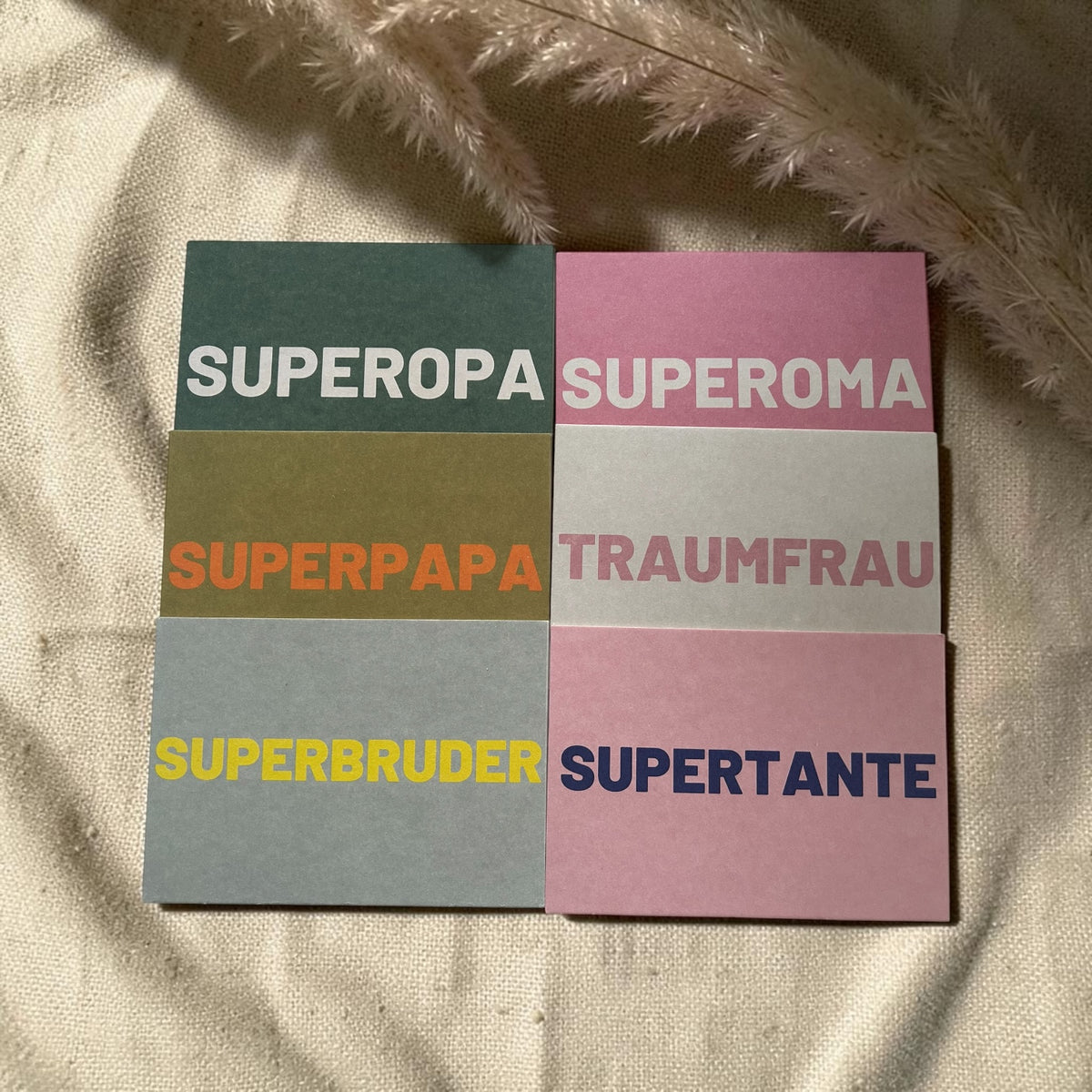 Postkarte - FÜR DIE LIEBSTEN