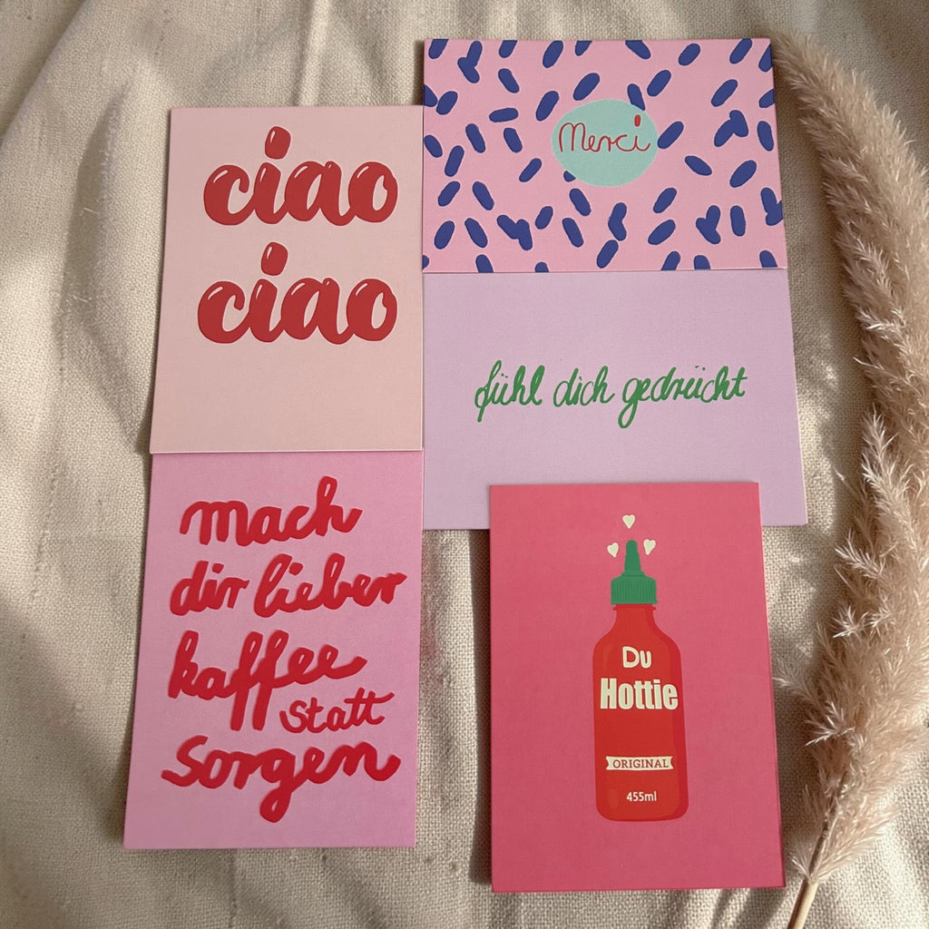 Postkarten Gute Laune & Kleine Botschaften