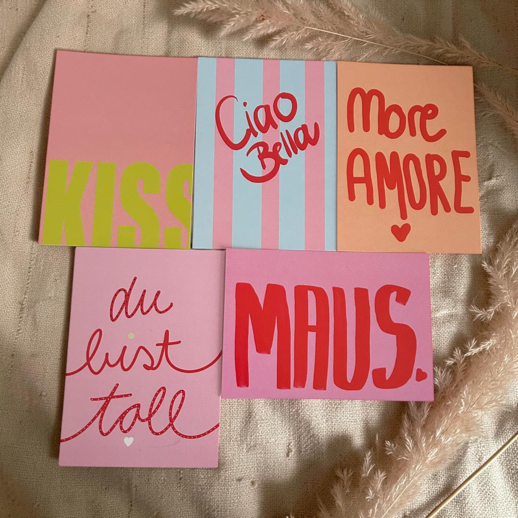 Postkarten Liebe & Komplimente