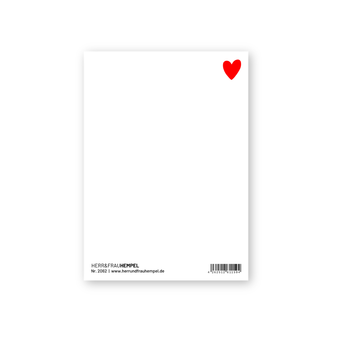 Postkarte - LOVE U
