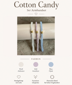 Cotton Candy | 3er Armbandset