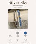 Silver Sky | 3er Armbandset